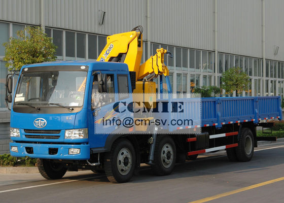 中国 耐久 XCMG の交通機関のトラックは 6300kg 最高の持ち上がる容量のクレーンを取付けました 工場